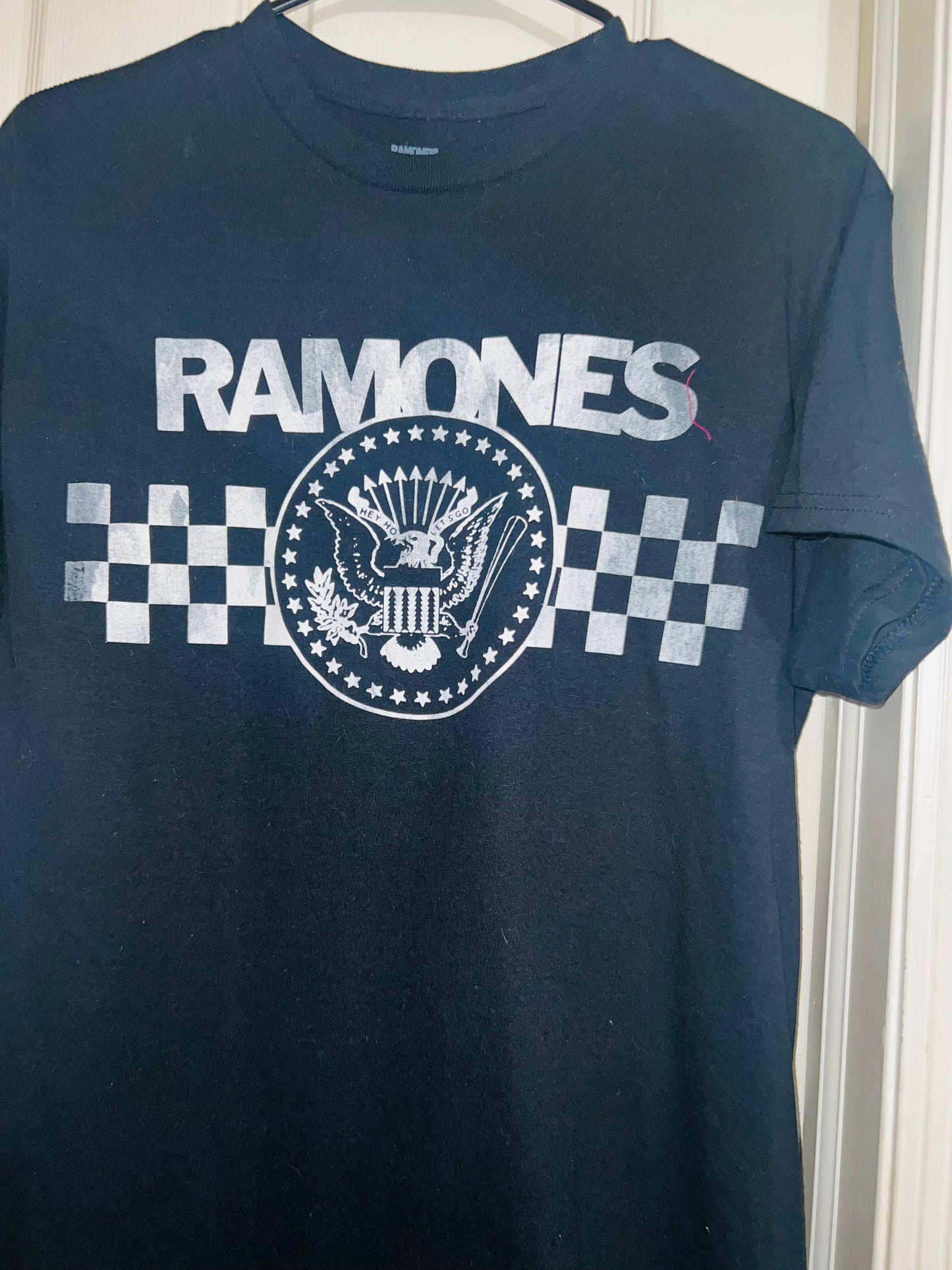 Ramones Oversized Distressed Tee