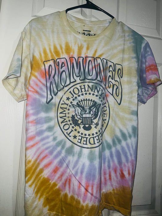 Ramones Tie Dye Oversized Tee