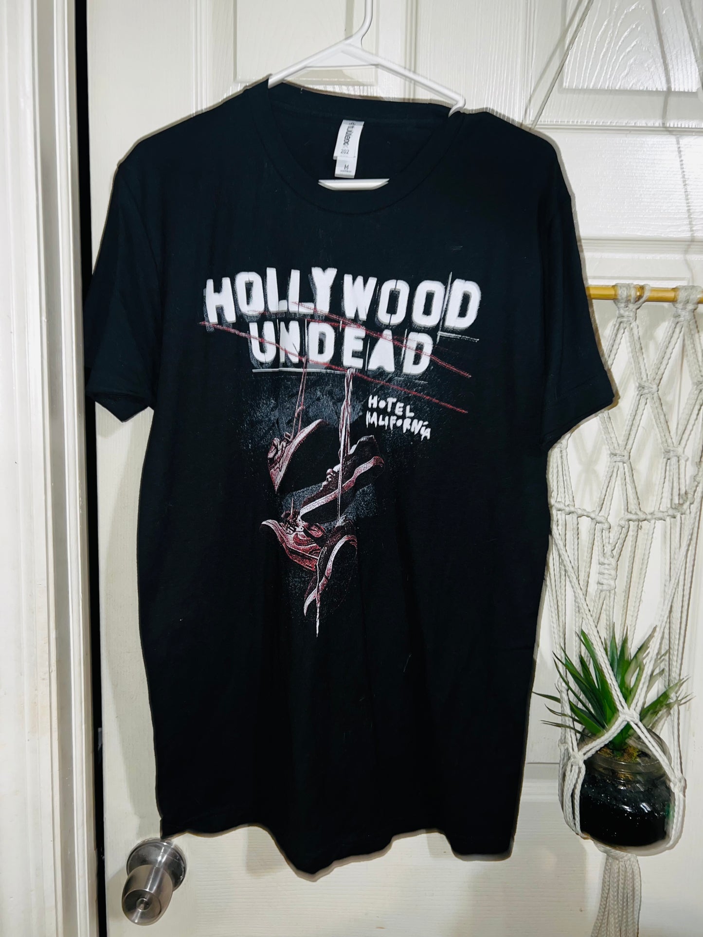 Hollywood Undead Oversized Distressed Tee