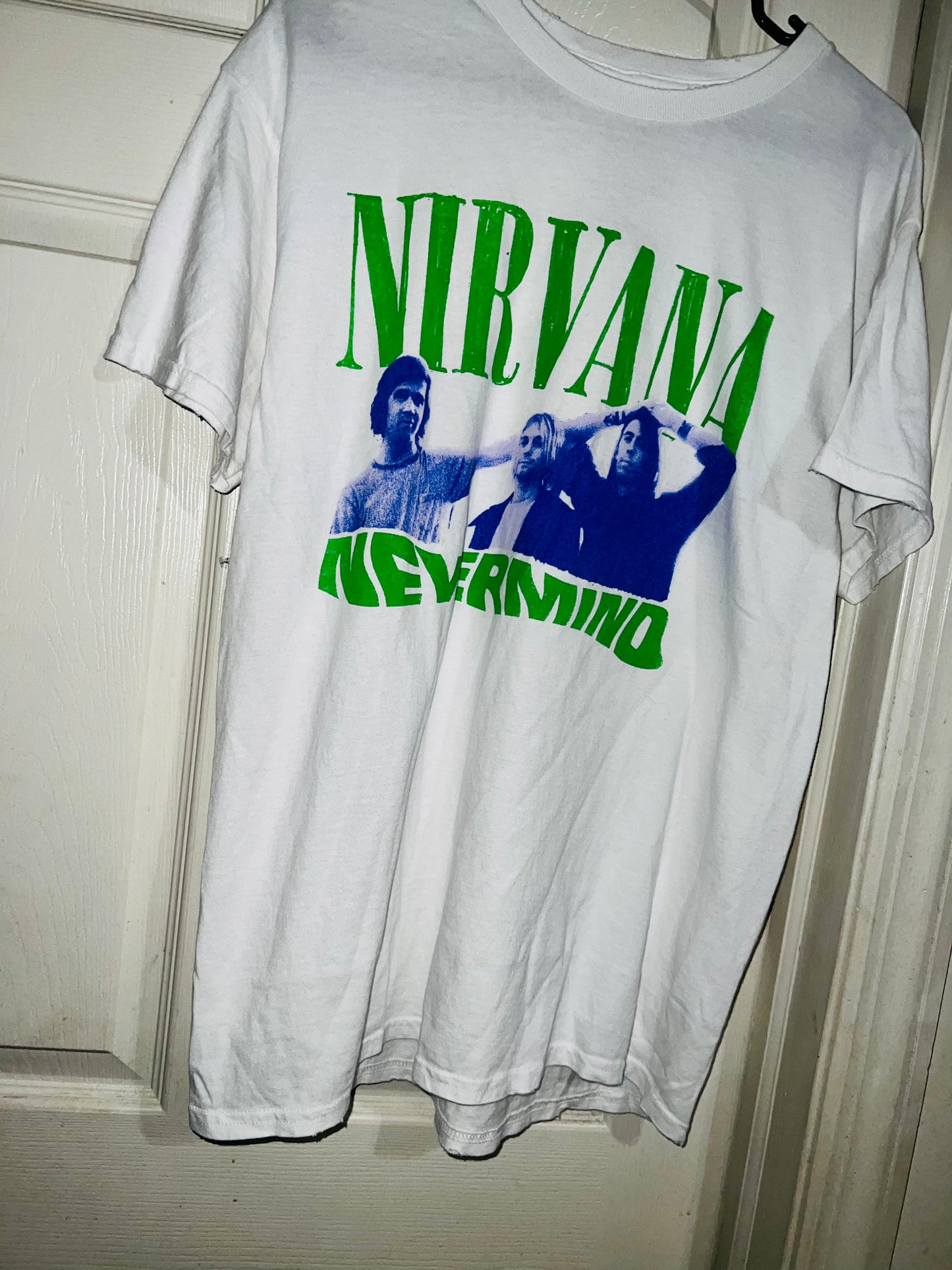 Nirvana “Nevermind” Oversized Distressed Tee