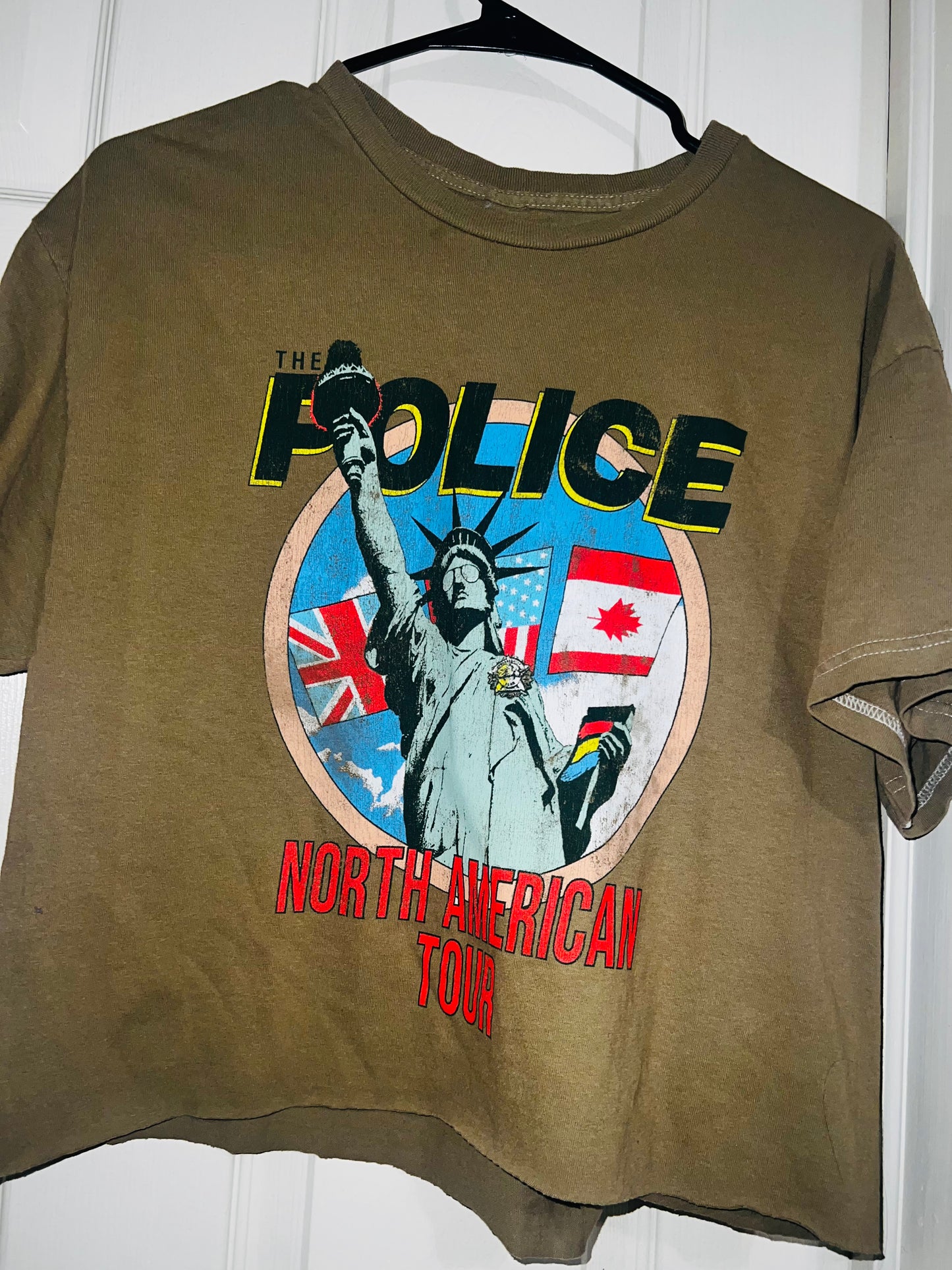 The Police Oversized Distressed Tee