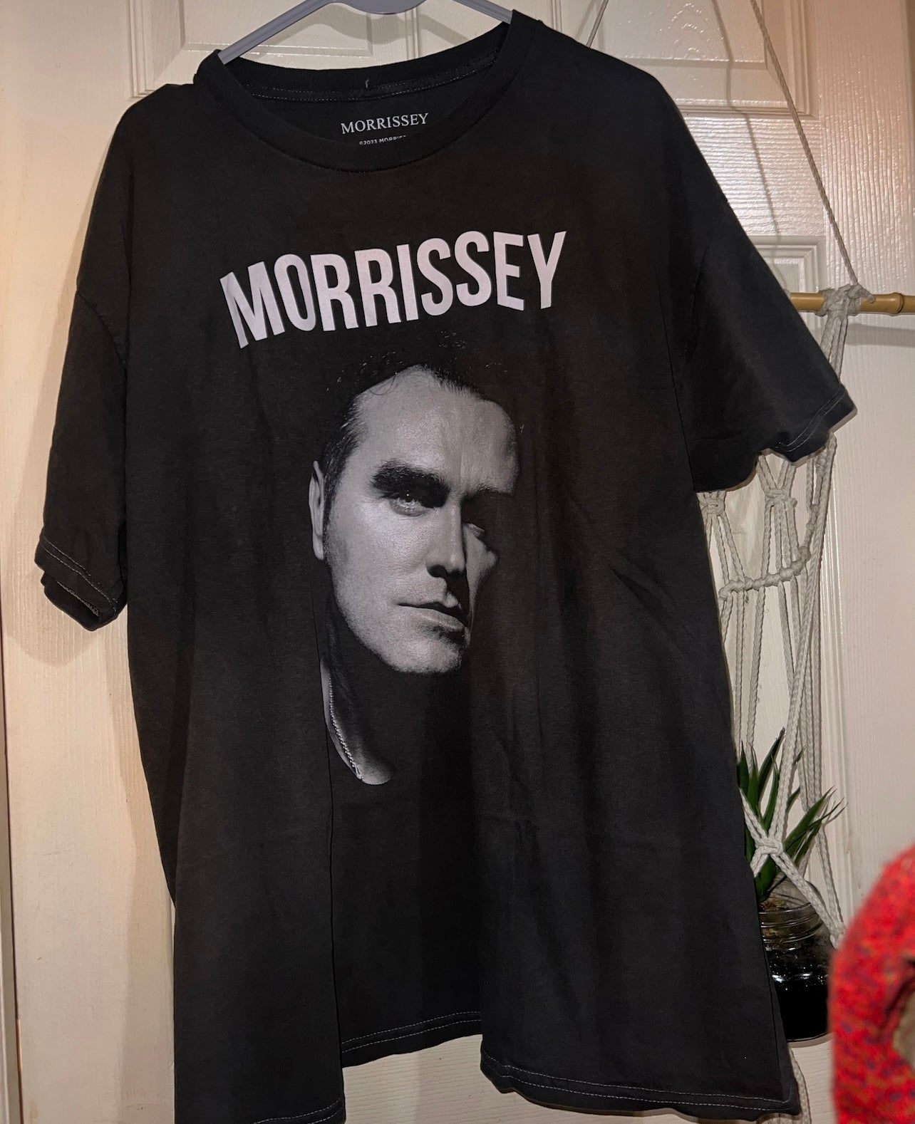 Morrissey Oversized Distressed Tee