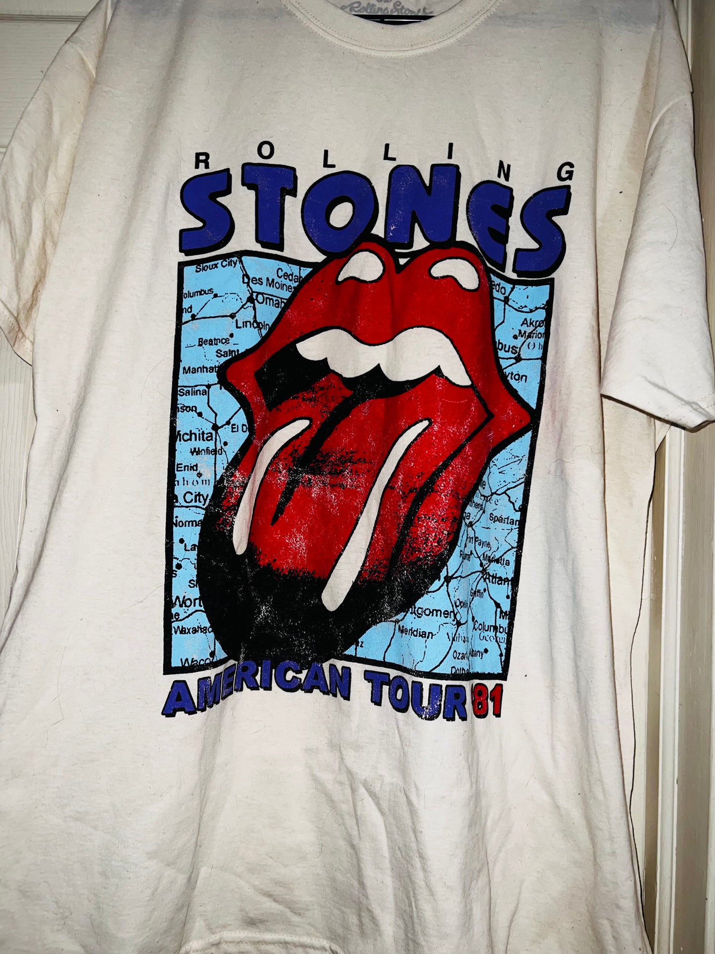 The Rolling Stones 1981 American Tour Tee