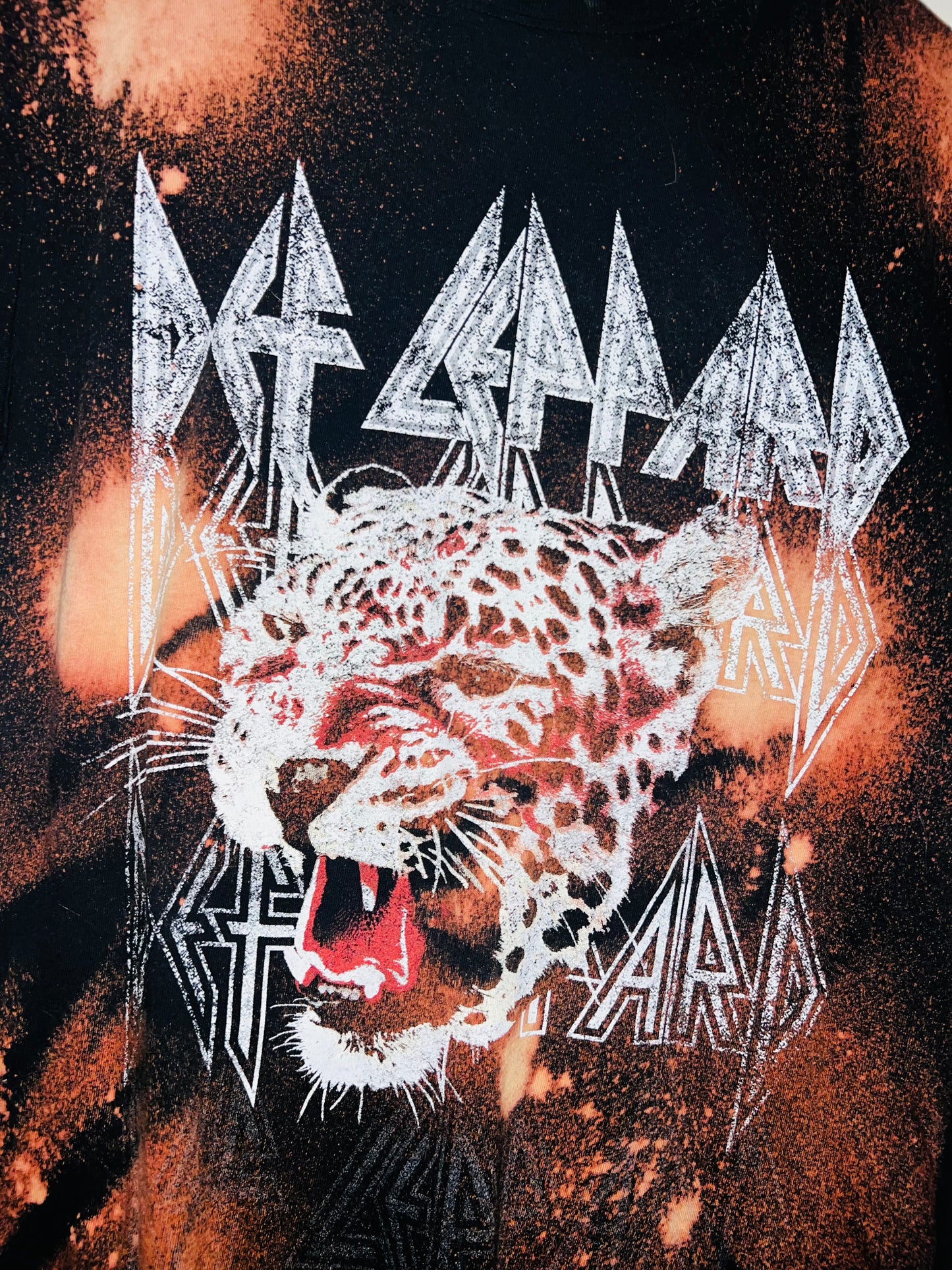 Def Leppard Bleached Diss. Shirt