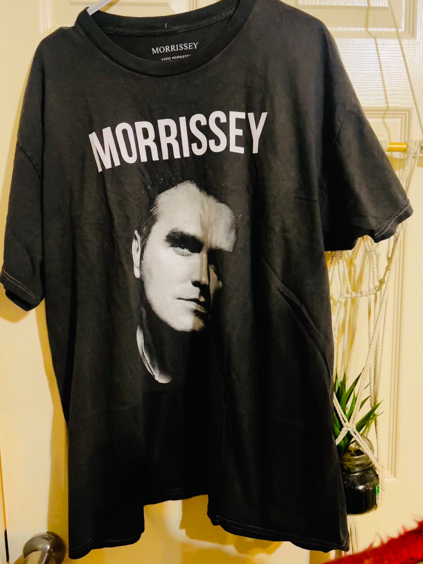 Morrissey Oversized Distressed Tee