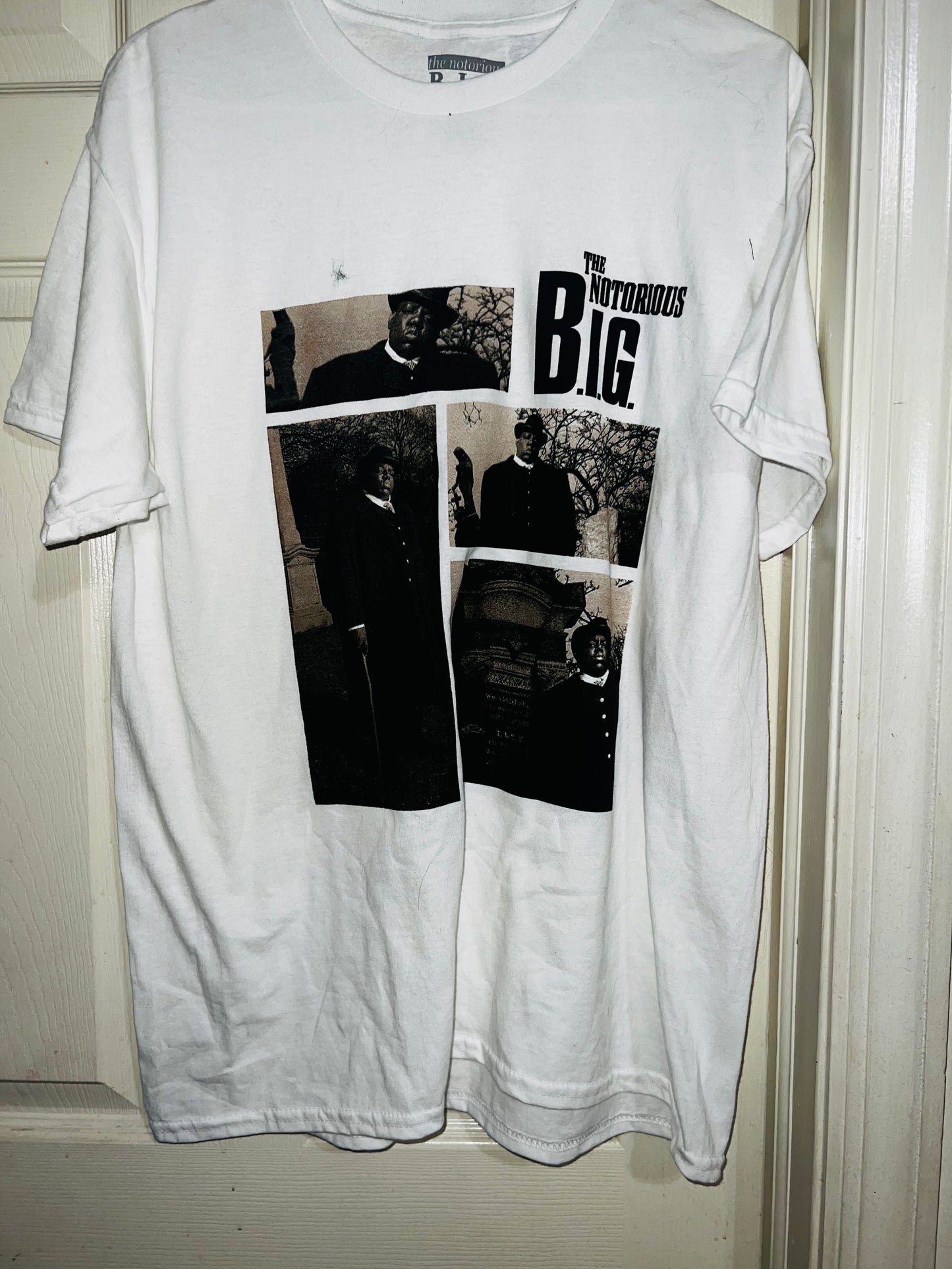 Notorious BIG Biggie Distressed Tee