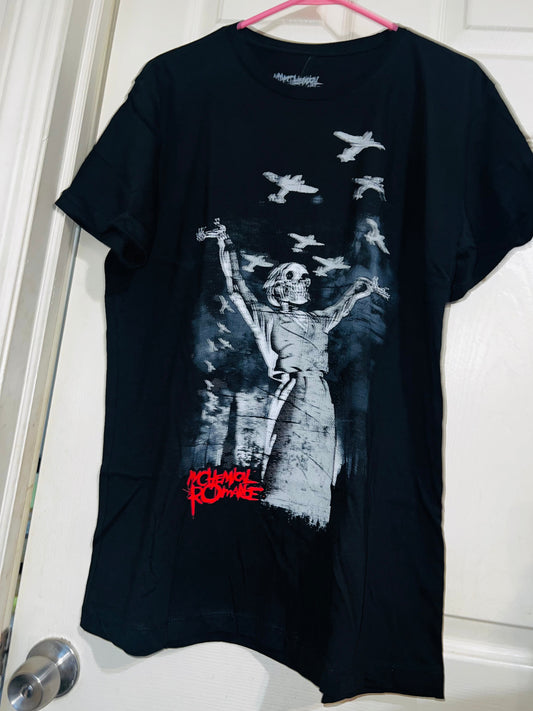 My Chemical Romance Oversized Distressed Tee