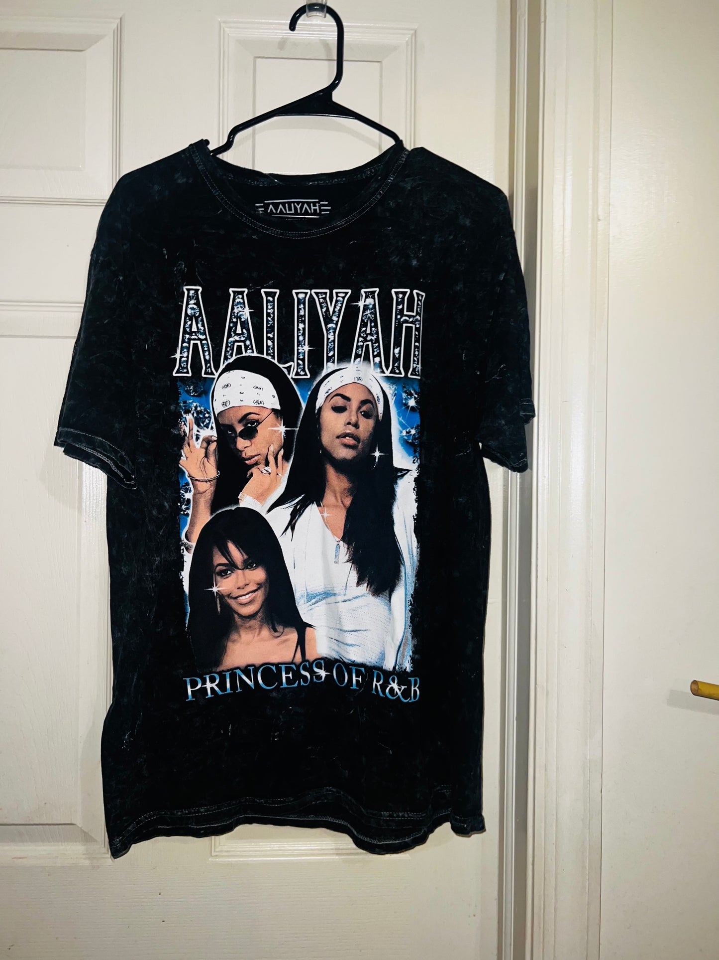 Aaliyah Oversized Distressed Tee