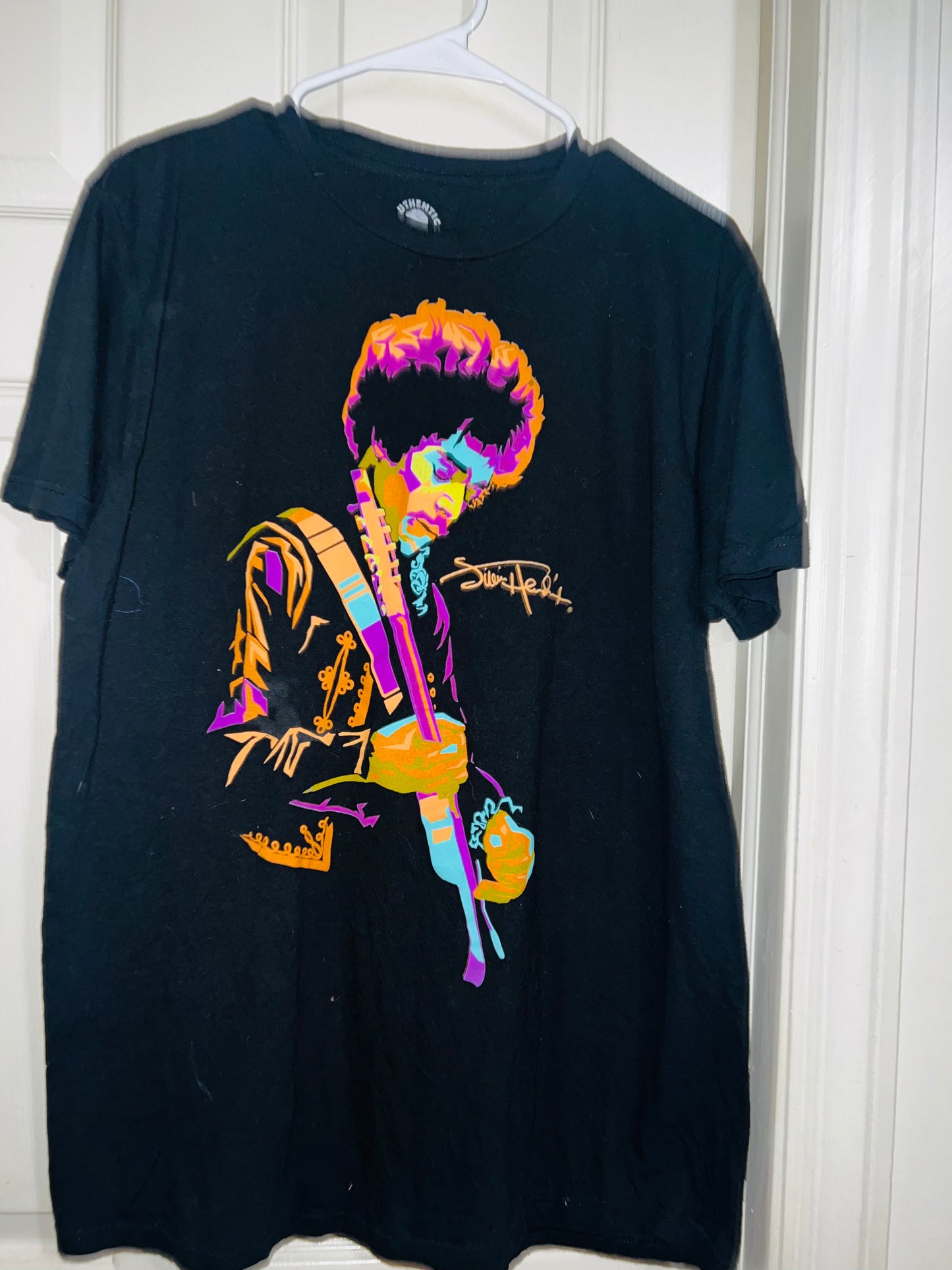 Jimi Hendrix Distressed Oversized Tee