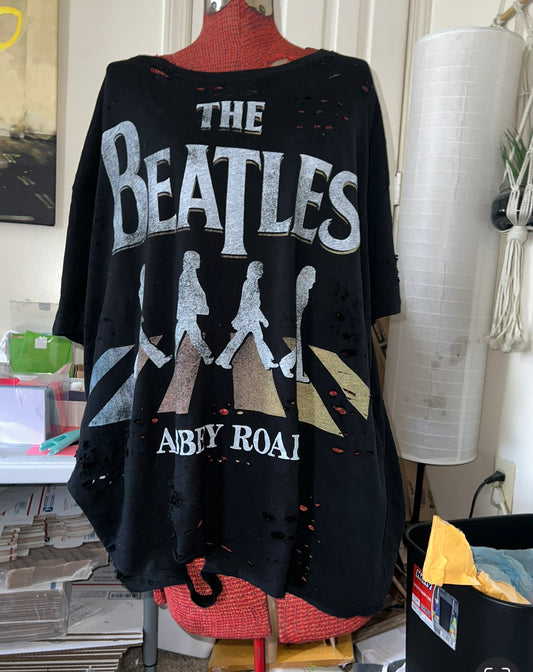 The Beatles Abbey Road Distressed tee