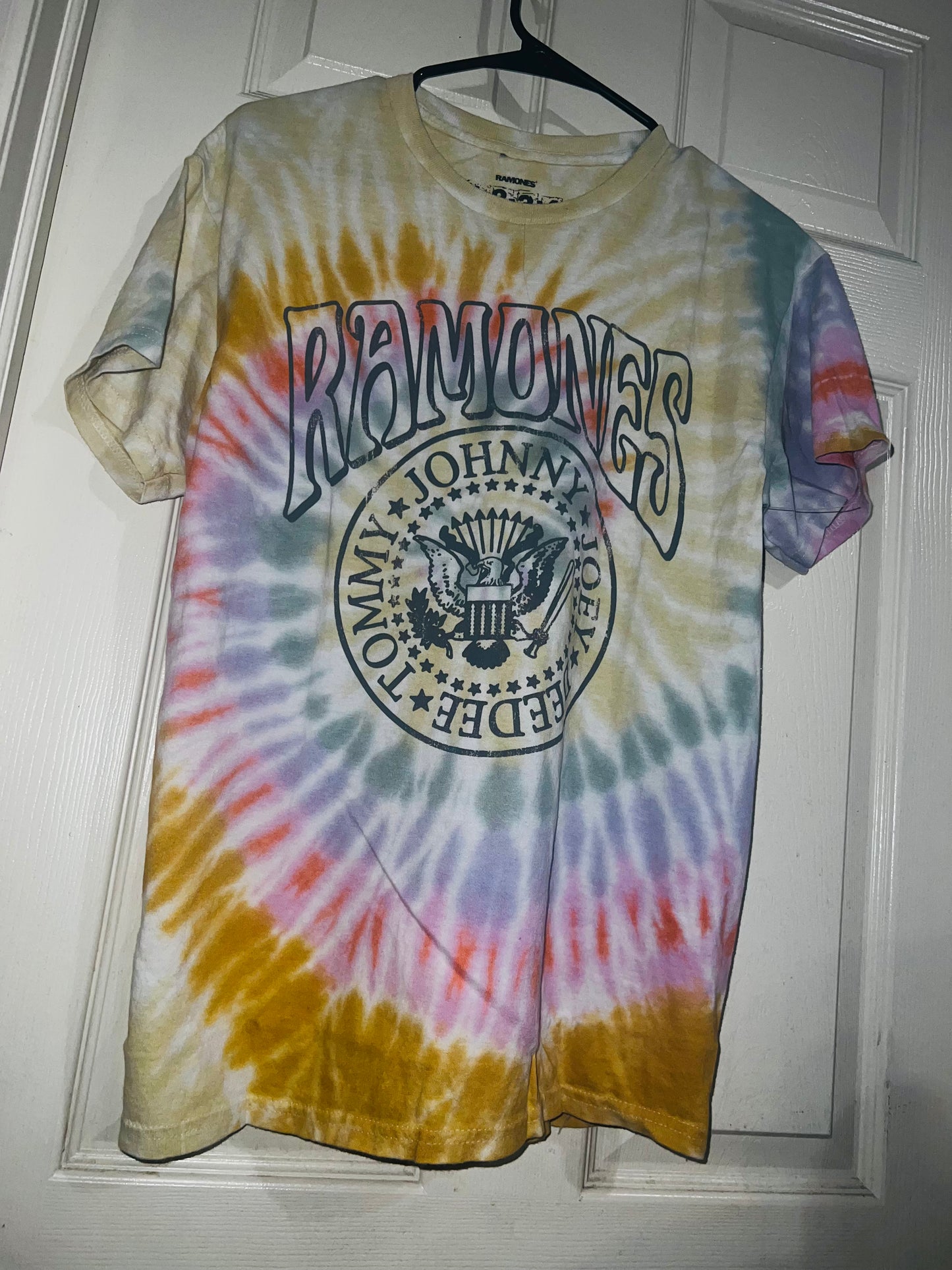 Ramones Tie Dye Oversized Tee