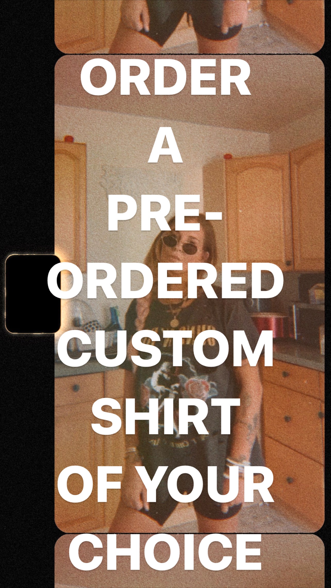 CUSTOM PRE-ORDERED SHIRT OF CHOICE (I WILL FIND) (long sleeve, sweatshirt, flannel, any type of shirt or tee)