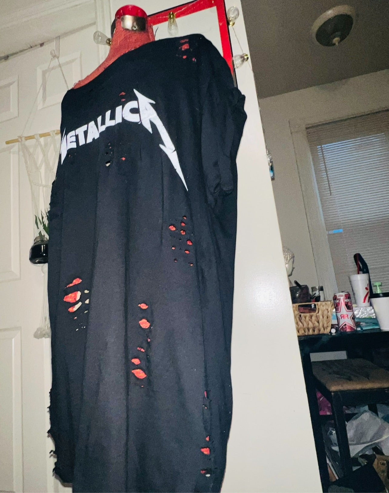 Metallica Oversized Distressed Tee