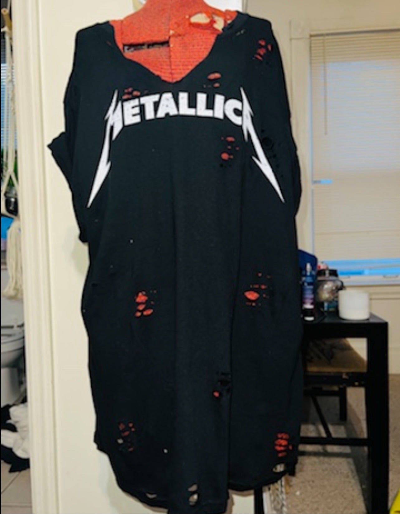 Metallica Oversized Distressed Tee