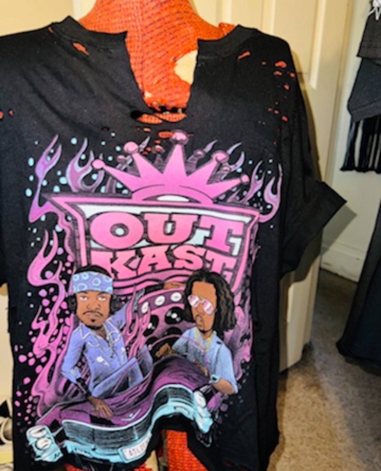 OutKast Oversized Distressed Tee