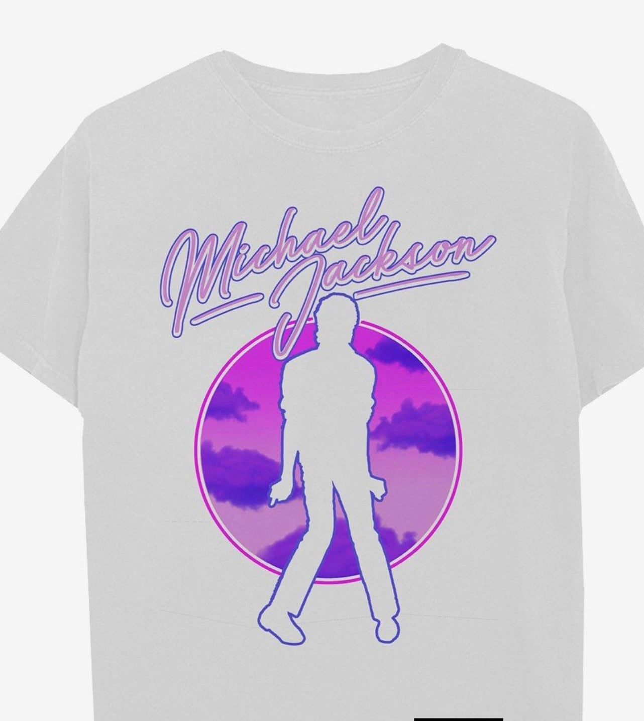 Michael Jackson Oversized Distressed Tee