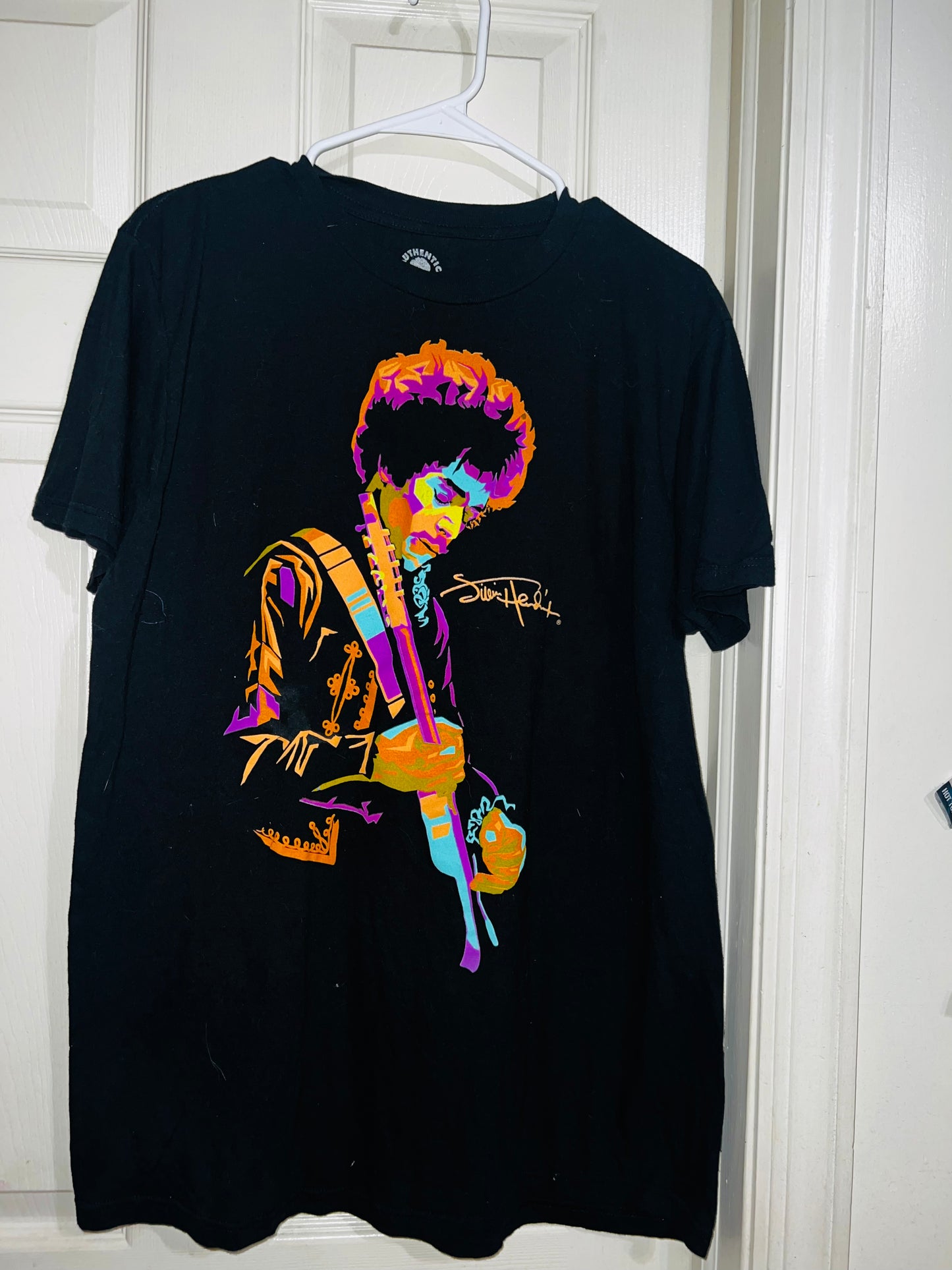 Jimi Hendrix Distressed Oversized Tee