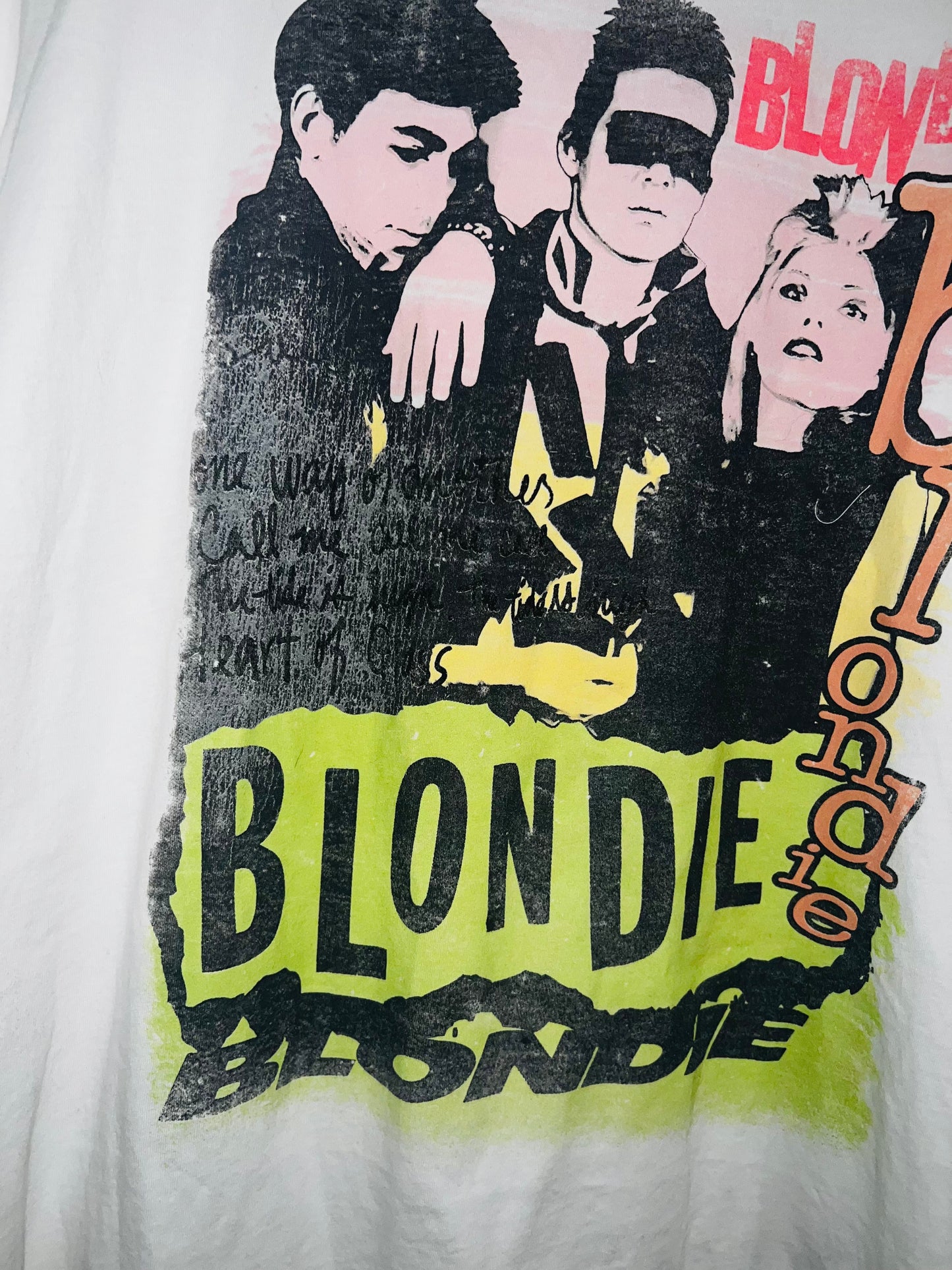 Blondie Oversized Distressed Tee