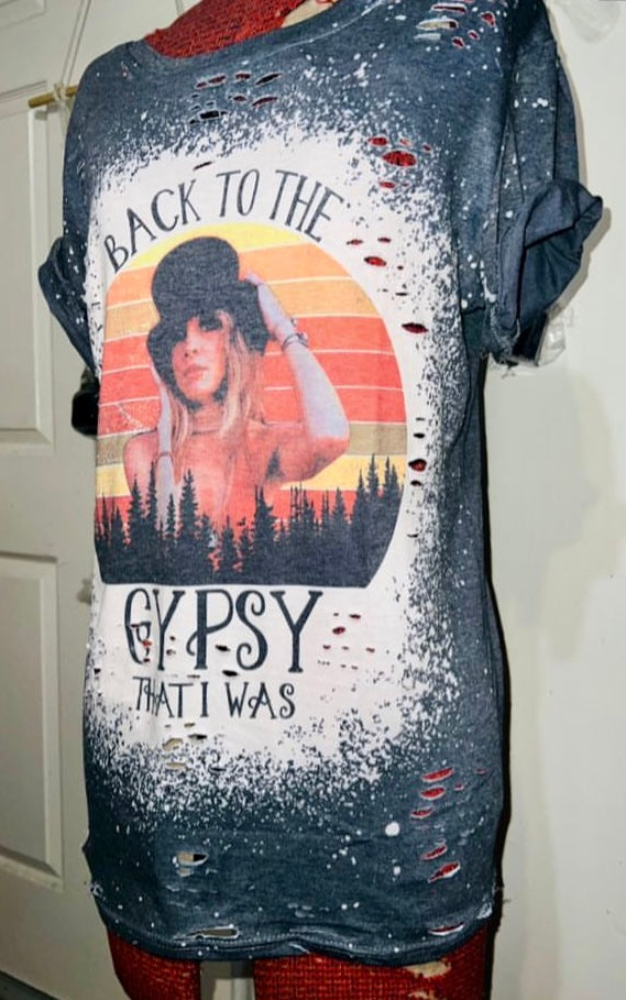 Stevie Nicks Distressed Tee