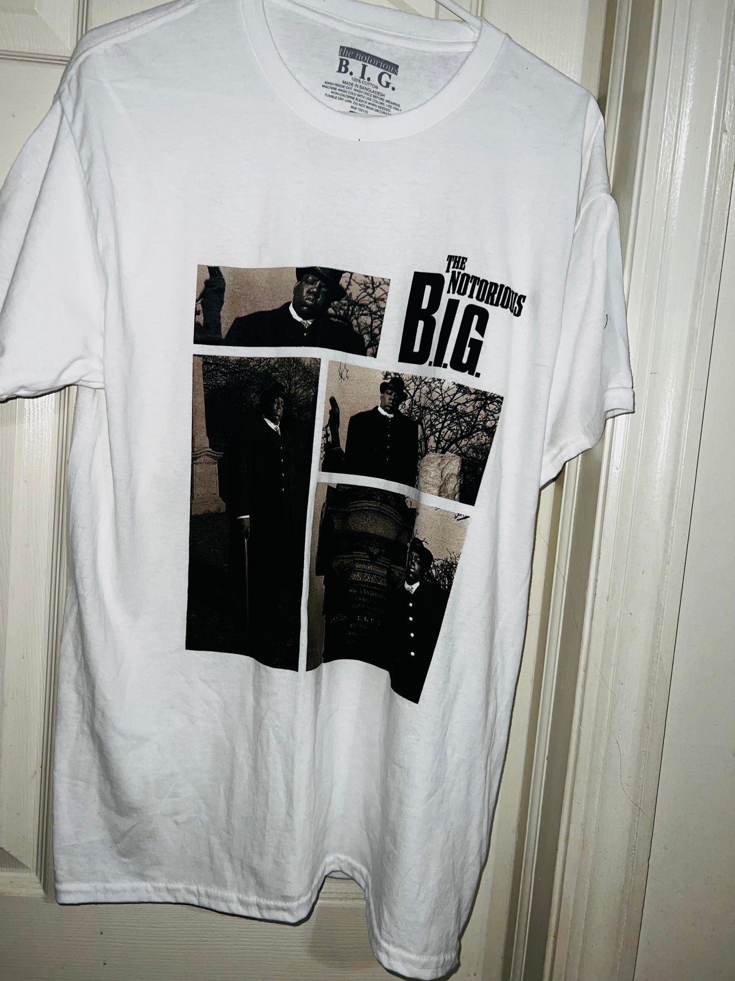 Notorious BIG Biggie Distressed Tee