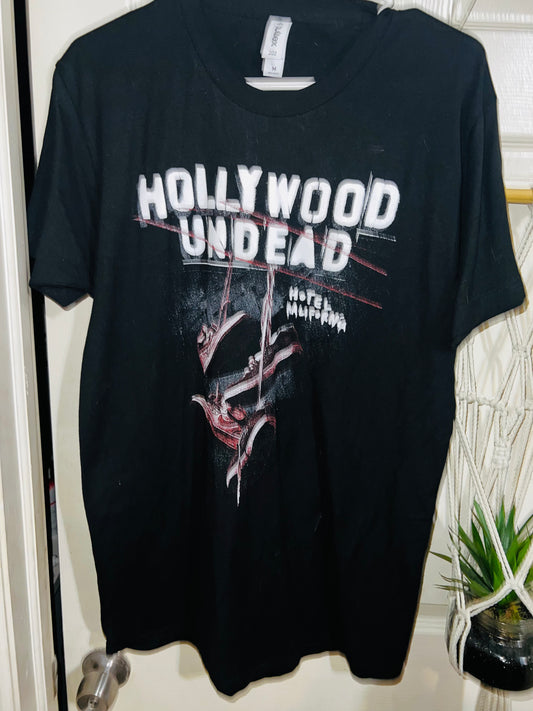Hollywood Undead Oversized Distressed Tee