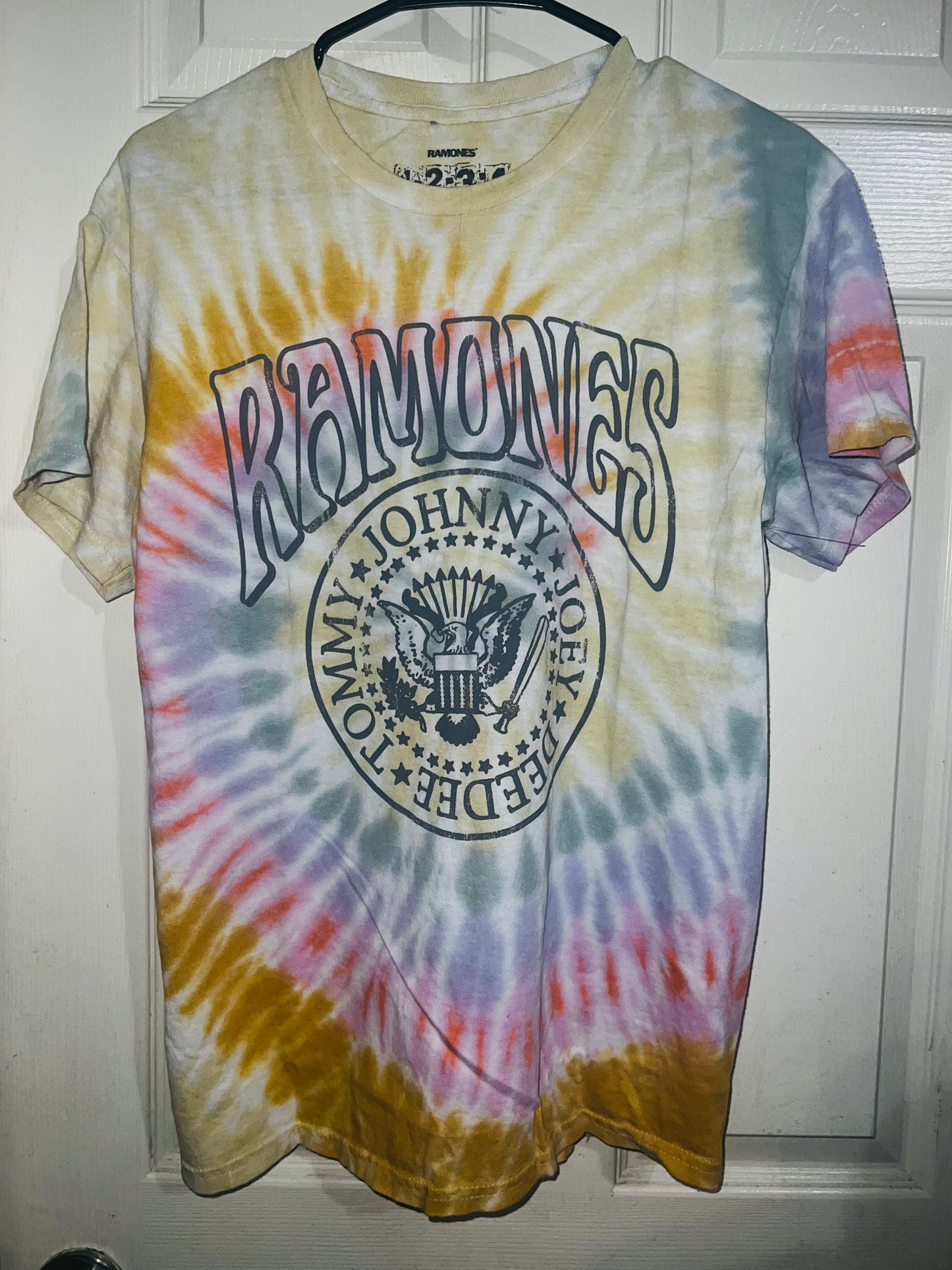 Ramones Tie Dye Oversized Tee