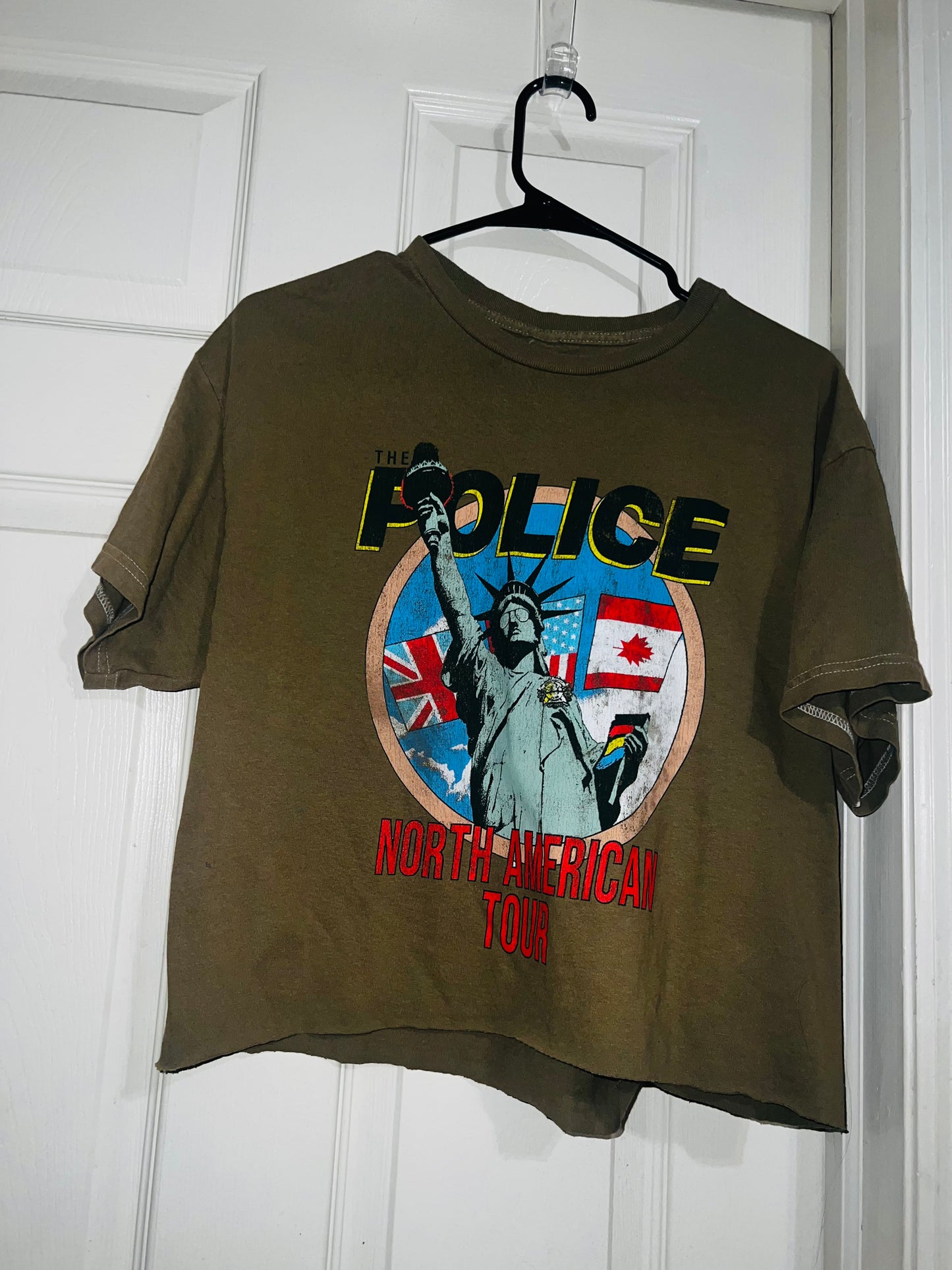 The Police Oversized Distressed Tee