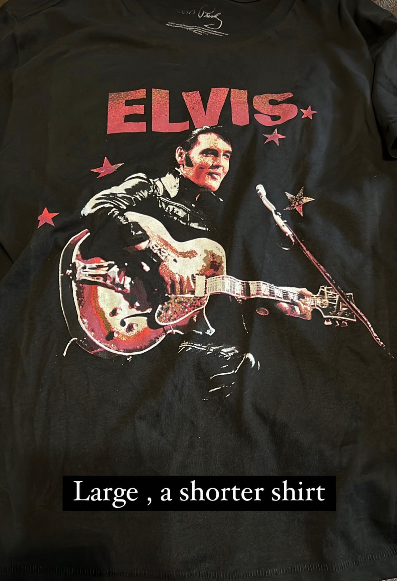 Elvis Distressed Tee