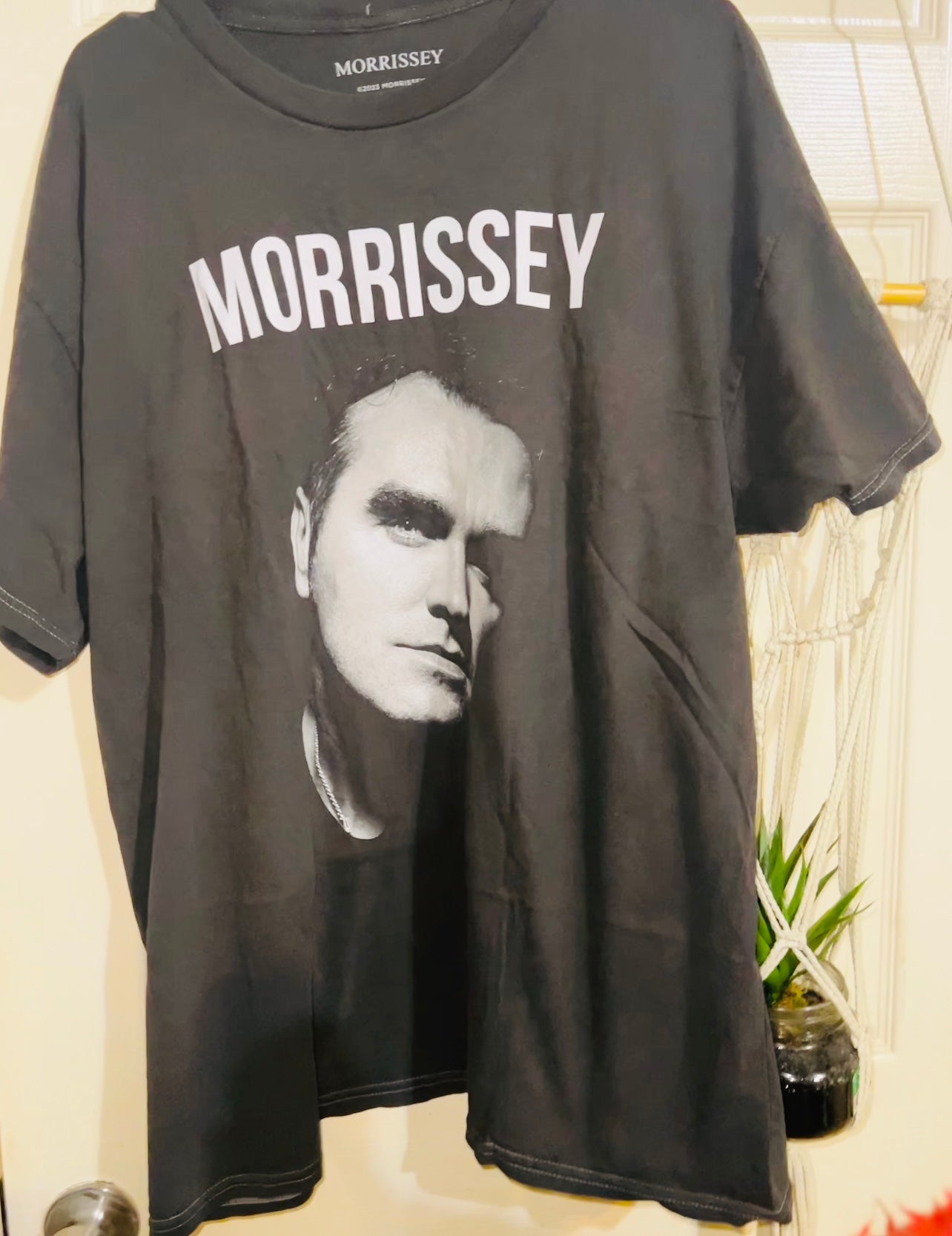 Morrissey Oversized Distressed Tee