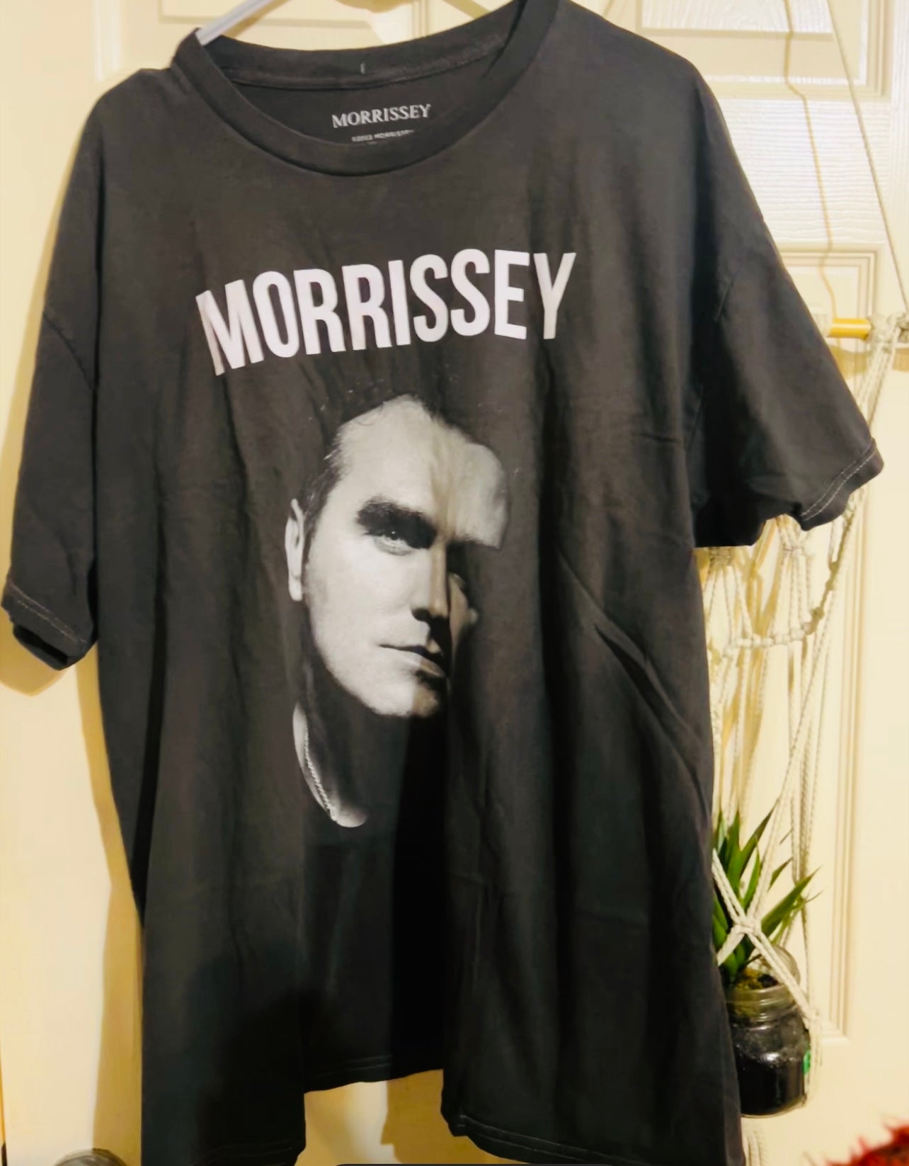 Morrissey Oversized Distressed Tee