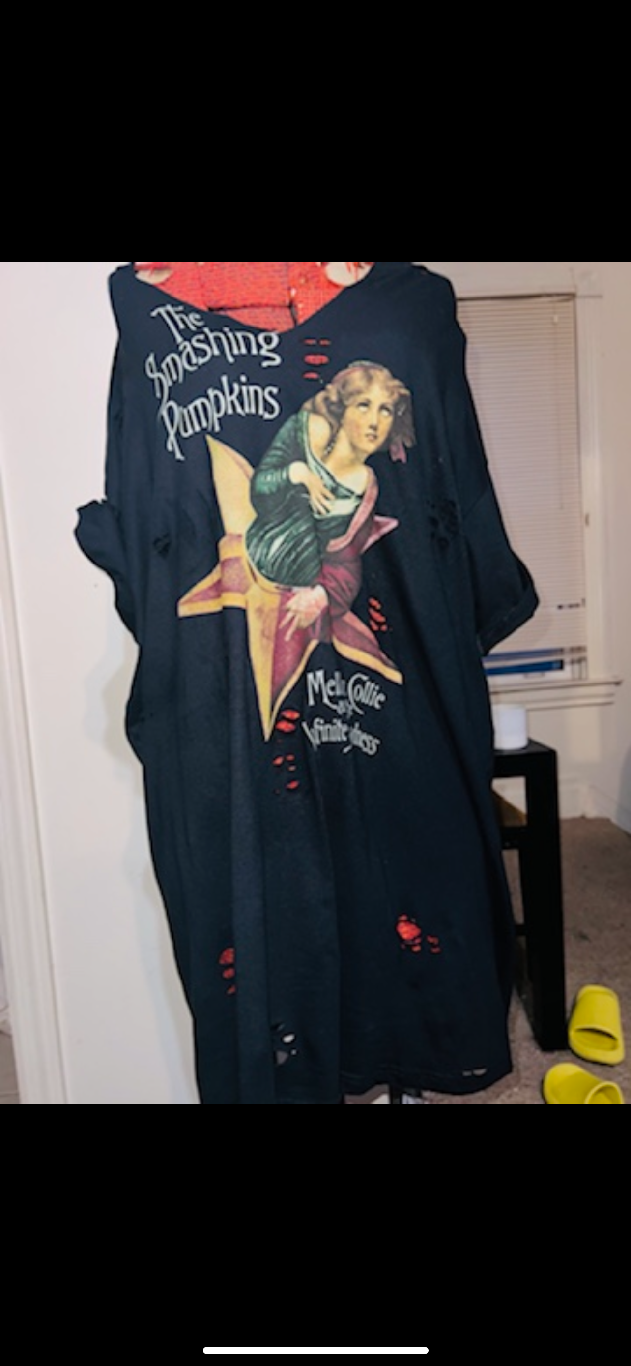 Smashing Pumpkins Oversized Distressed Tee (Copy)