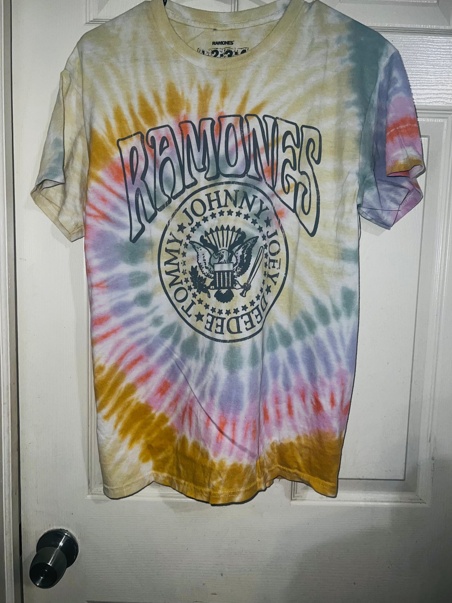 Ramones Tie Dye Oversized Tee