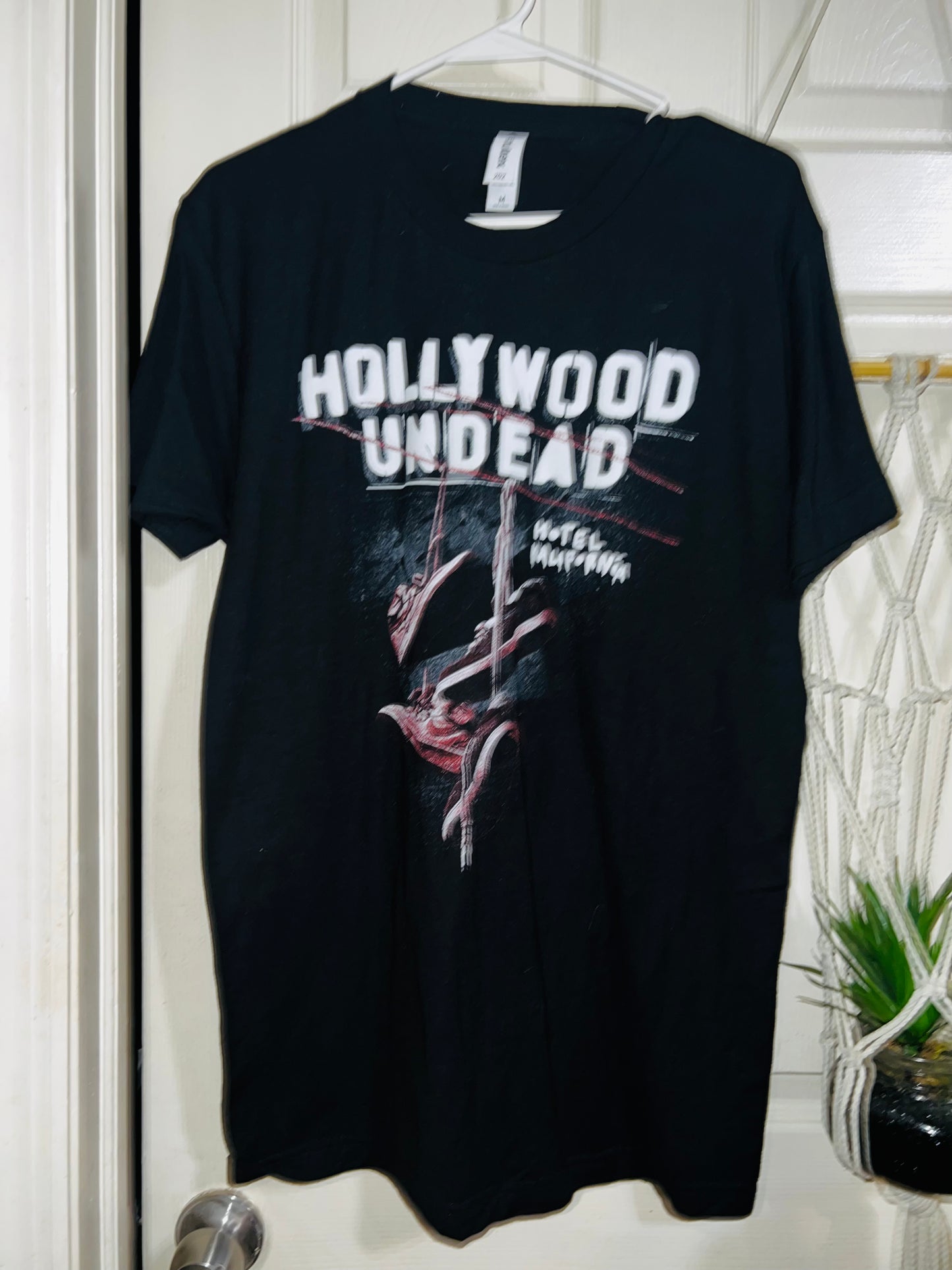 Hollywood Undead Oversized Distressed Tee