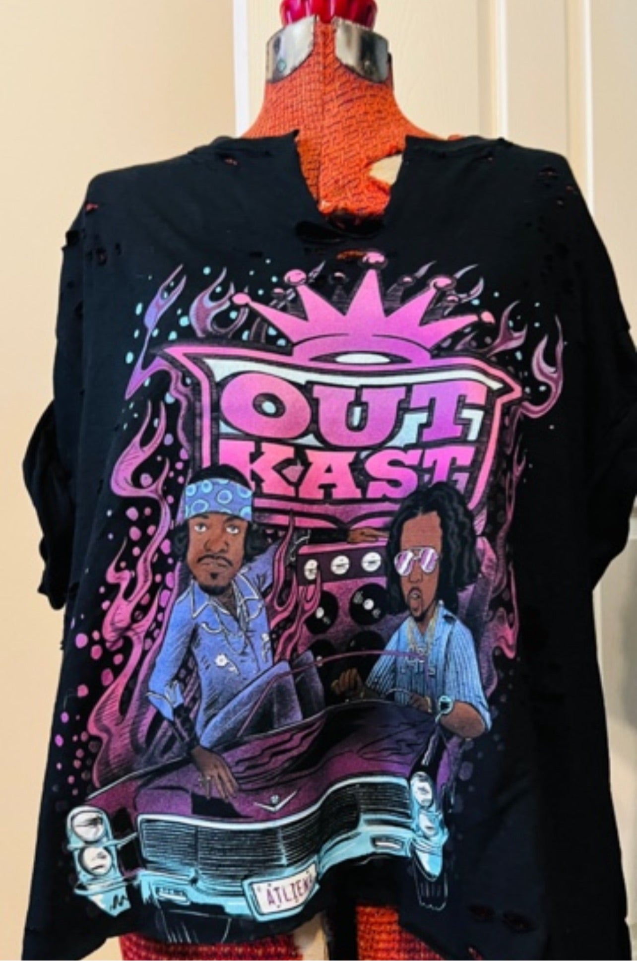 OutKast Oversized Distressed Tee