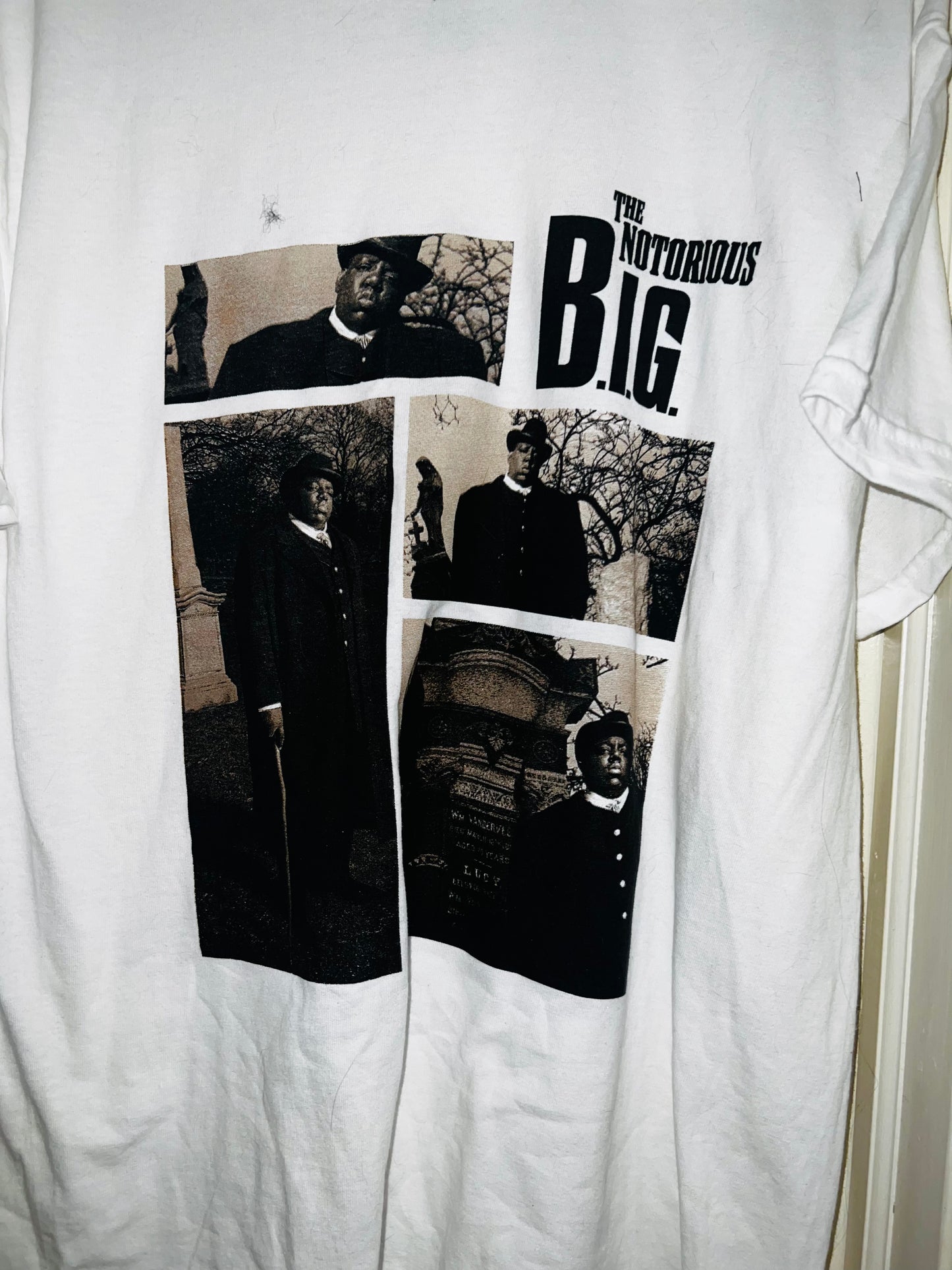 Notorious BIG Biggie Distressed Tee